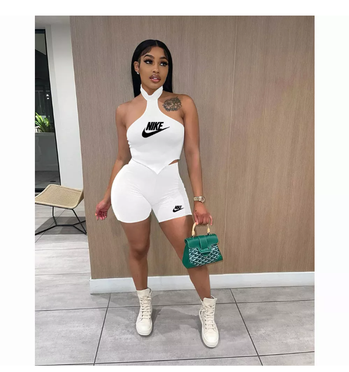 Halter Neck sleeveless 2pc Set