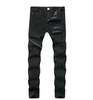 Men's Straight-Leg Riped Jeans