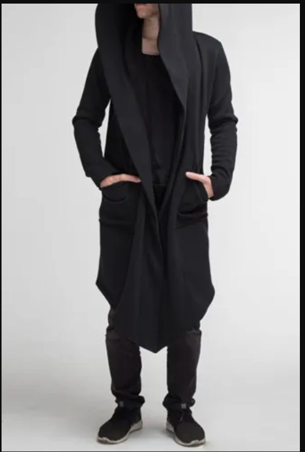 Men's Long hoodie outwear