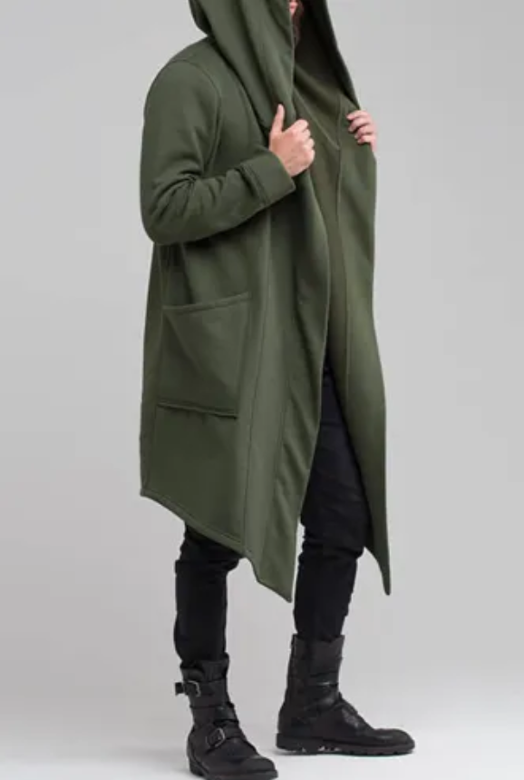 Men's Long hoodie outwear