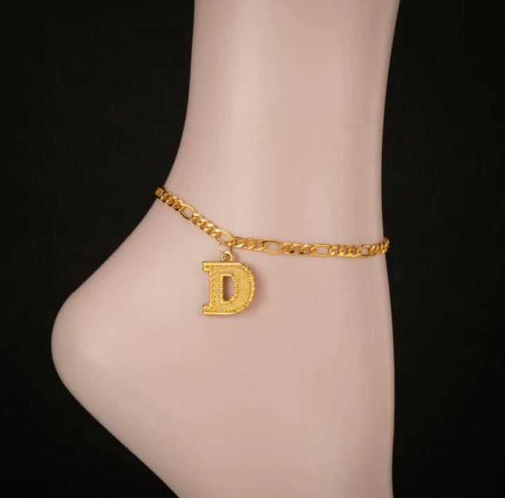 26 Styles Letter Anklets