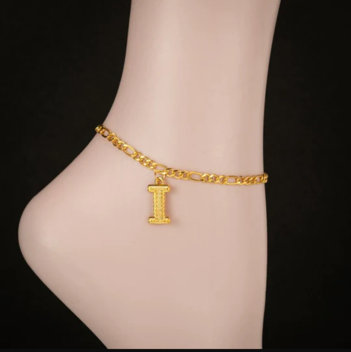 26 Styles Letter Anklets