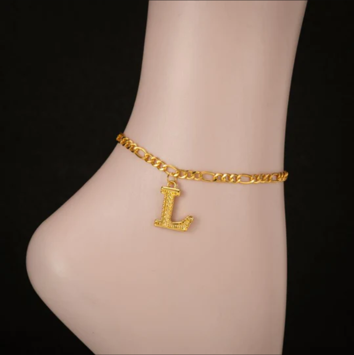 26 Styles Letter Anklets
