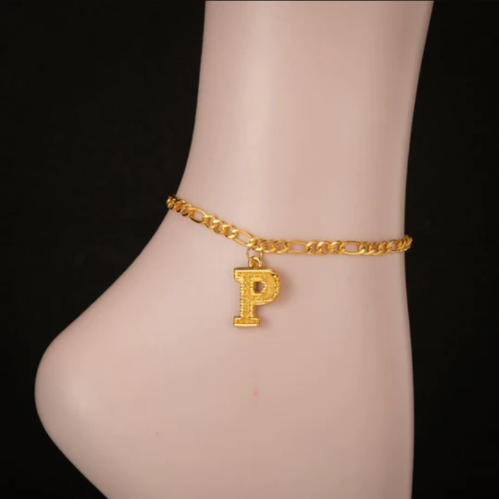 26 Styles Letter Anklets