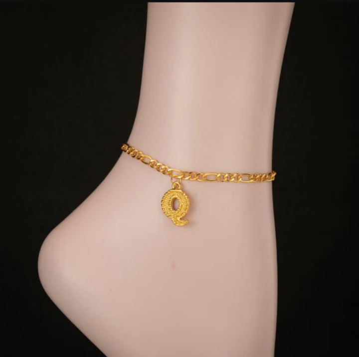 26 Styles Letter Anklets