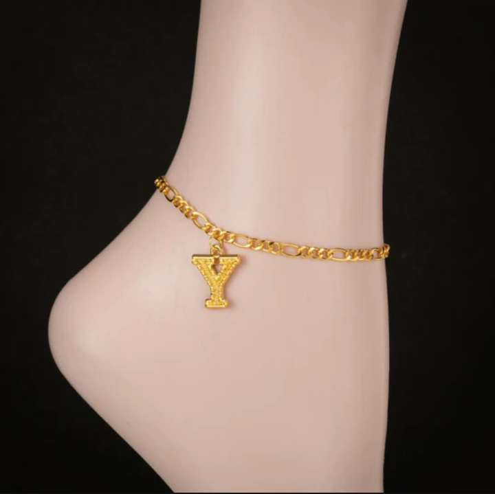 26 Styles Letter Anklets