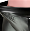 High Waist High Elastic Slim Fit Leather Pants