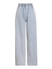 Sleeveless Stretch Denim Two-piece Set