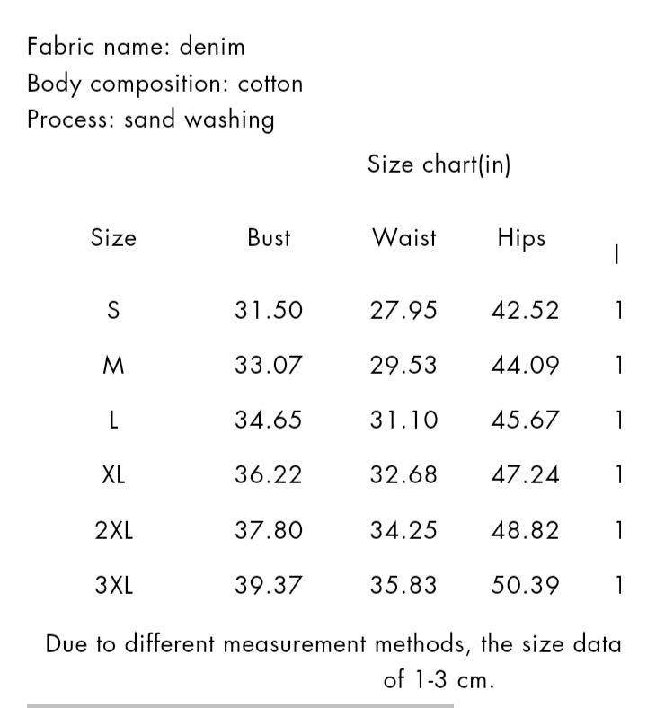 Sleeveless Stretch Denim Two-piece Set