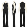 ZIPPER SLIM HIGH WAIST JUMPSUIT