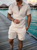 Men's Fly Casual Contrast Suit