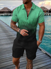 Men's Fly Casual Contrast Suit