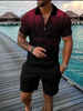 Men's Fly Casual Contrast Suit