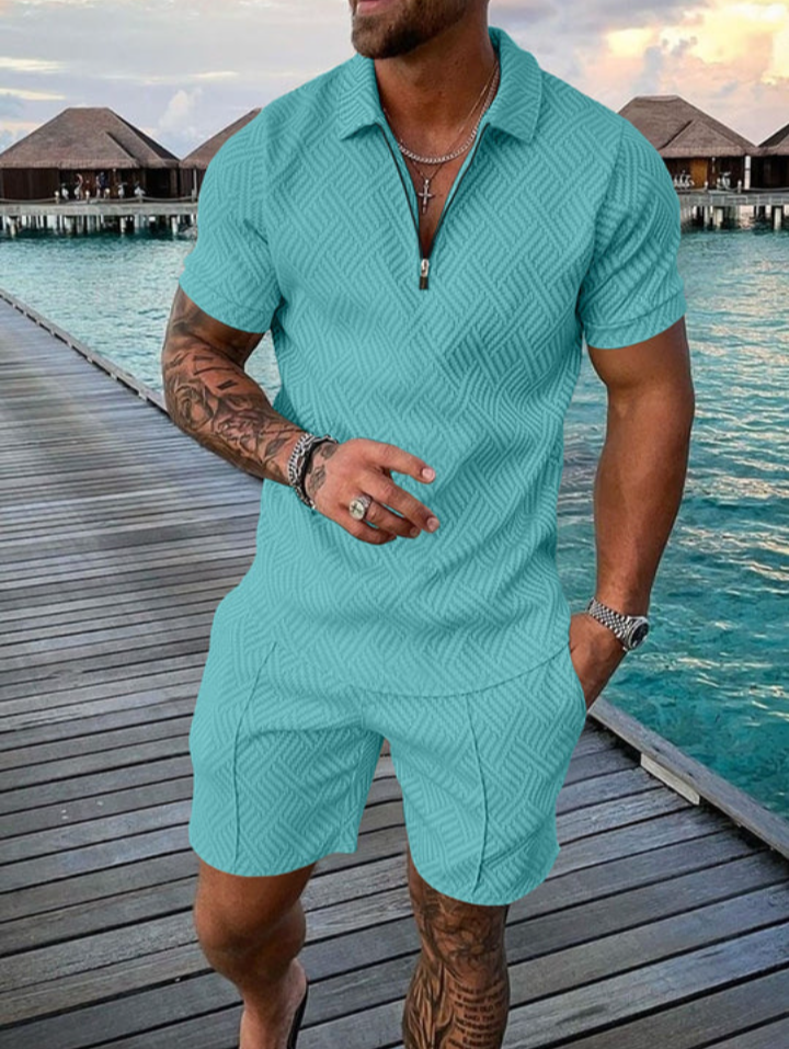 Men's Fly Casual Contrast Suit