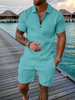 Men's Fly Casual Contrast Suit