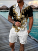 Men's Fly Casual Contrast Suit