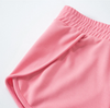 Soild color 2pc booty shorts