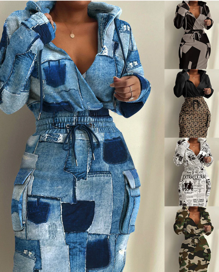 Pocket waist dress