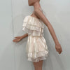 Color Overall Dress Set