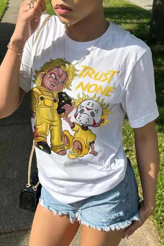 Printed Short Sleeve T-shirt