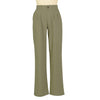 Linen Cotton Breathable Straight Casual Trousers